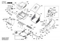 Bosch 3 600 H89 A00 Asm 32 Lawnmower 230 V / Eu Spare Parts